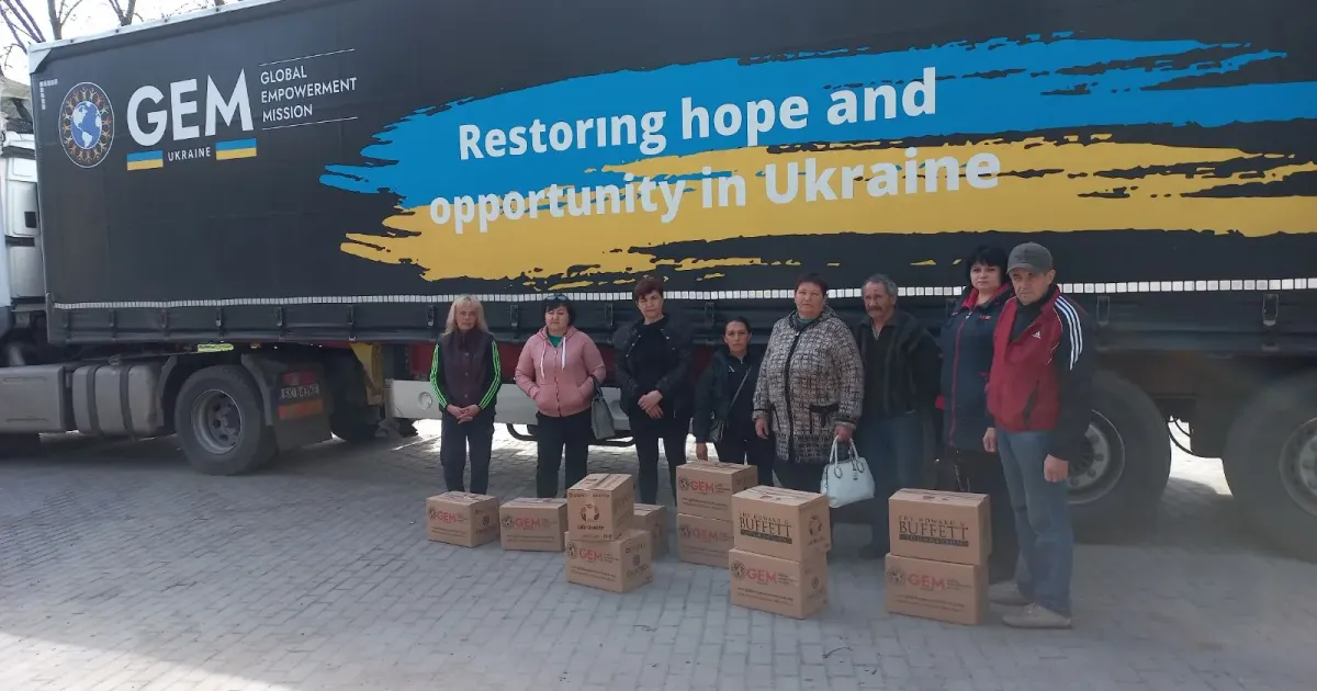 Жителі Борівської громади отримали гуманітарну допомогу від американських волонтерів