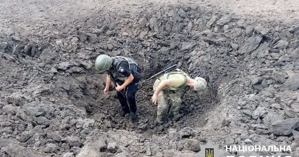 Світлина з сайту ГУ НП України в Харківській області Ворог бомбив Борову цієї ночі на порталі Gromada Group