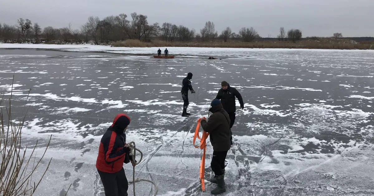 Фото з сайту ДСНС України Упродовж першого місяця 2021 року на водних об'єктах України загинуло більше 50 людей.