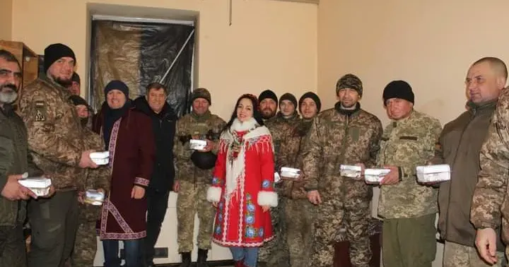 Фото Борівська селищна рада Мешканці Борівської громади приготували вареники та млинці для захисників